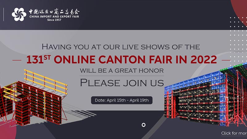 Chào mừng bạn đến với các chương trình trực tiếp của tecon trong hội chợ Canton trực tuyến lần thứ 131